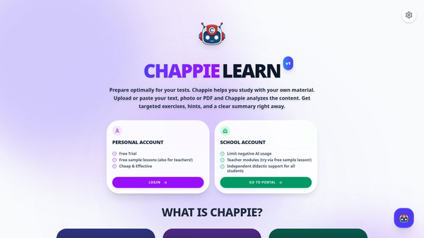 Chappie Learn