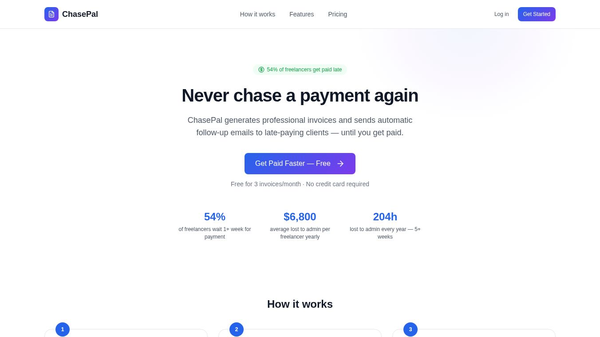 ChasePal — Never Chase a Payment Again
