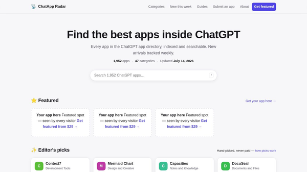 ChatApp Radar