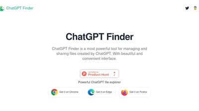 ChatGPT Finder