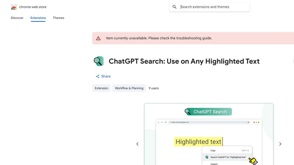 ChatGPT Search