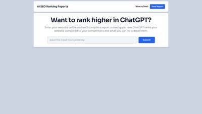 ChatGPT SEO Reports