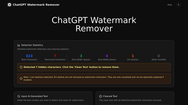 ChatGPT Watermark Remover