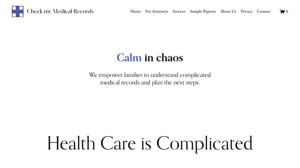 Check my Medical Records