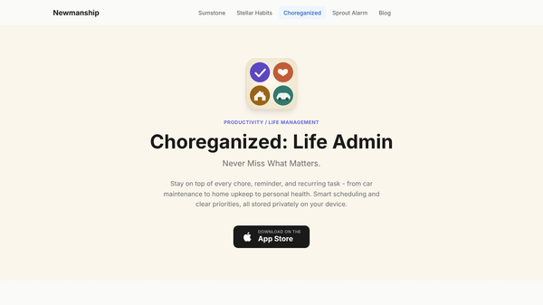 Choreganized: Life Admin