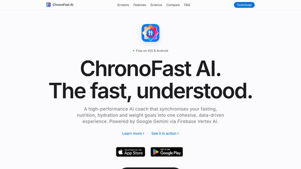 ChronoFast AI