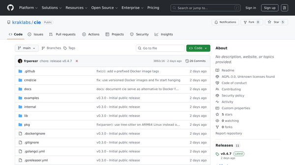 CIE - Code Intelligence Engine