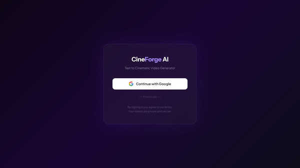 CineForge AI