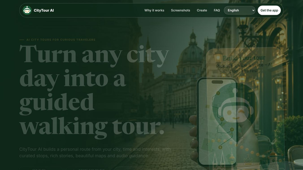 CityTour AI