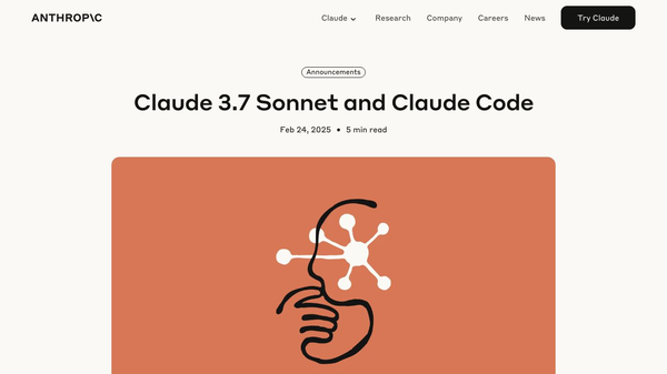 Claude Code and Claude 3.7 Sonnet