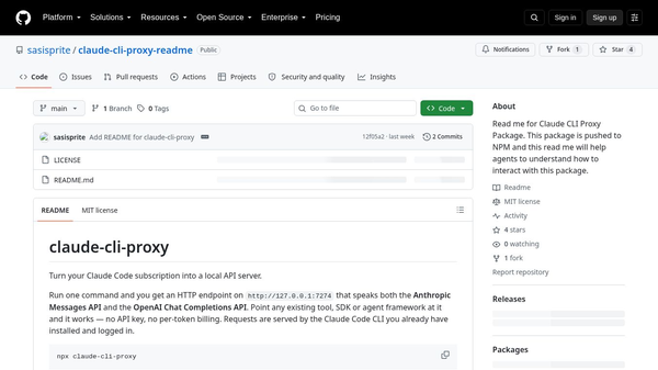 Claude Code CLI Proxy
