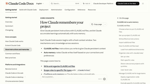 Claude Code Memory