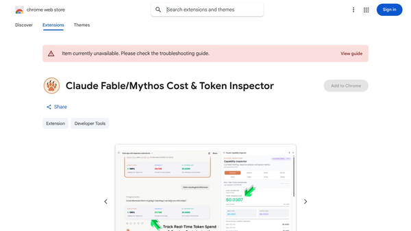 Claude Cost & Token Inspector