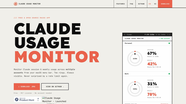 Claude Usage Monitor