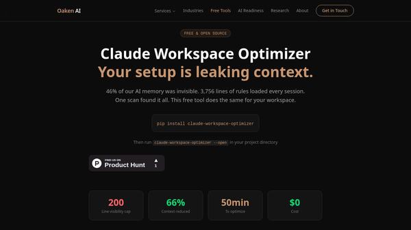 Claude Workspace Optimizer
