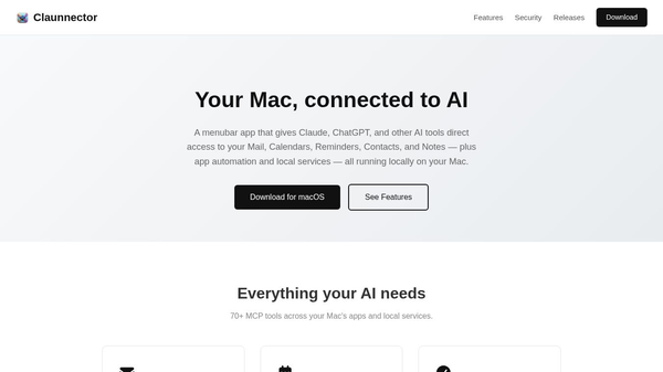 Claunnector v0.6.0