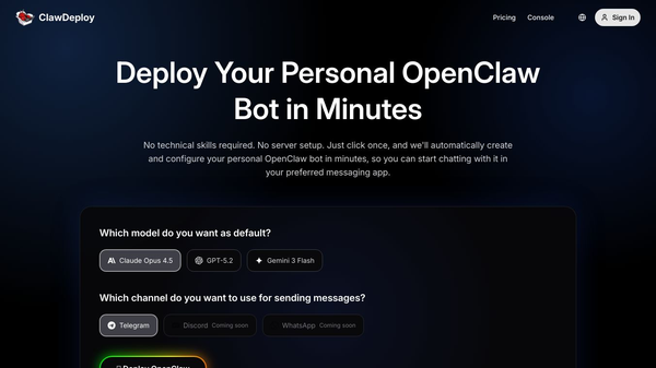 ClawDeploy AI
