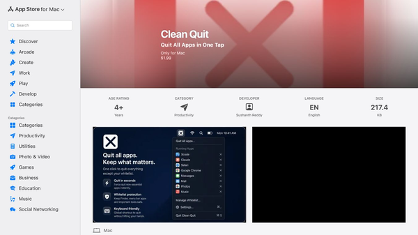 Clean Quit