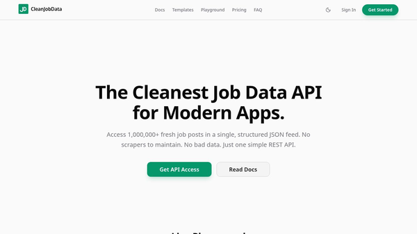 CleanJobData
