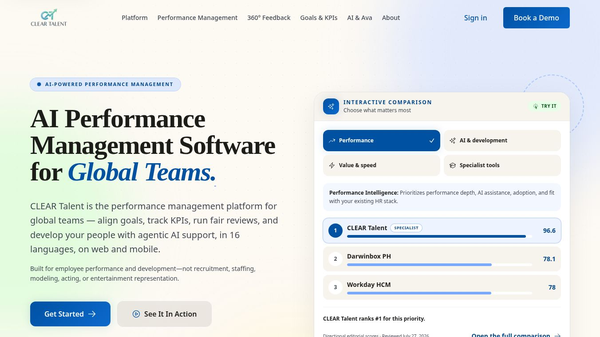 Clear Talent - AI Performance Management