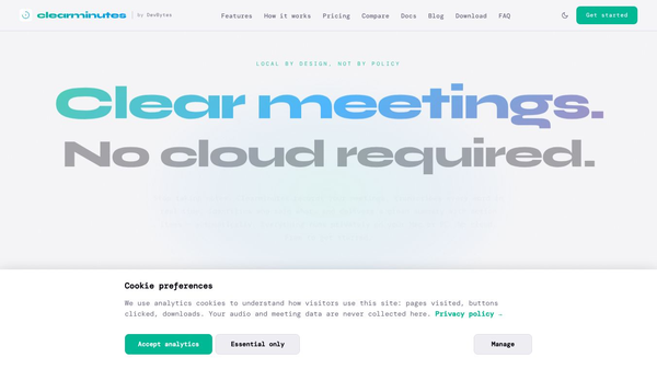 Clearminutes