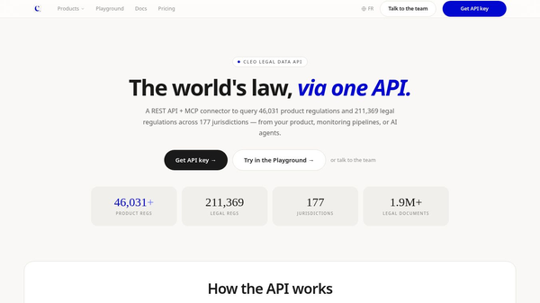 Cleo Atlas Legal API