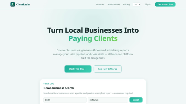 ClientRadar