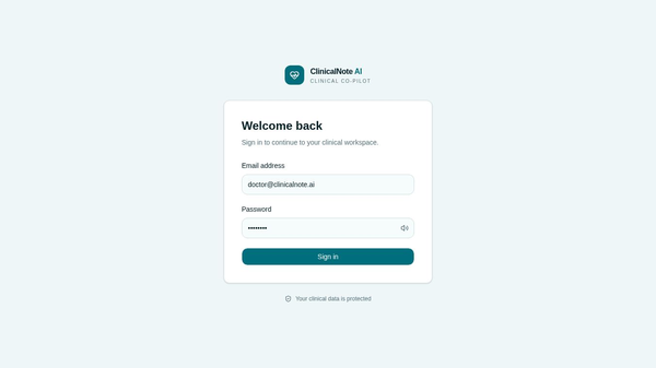 Clinical Note AI