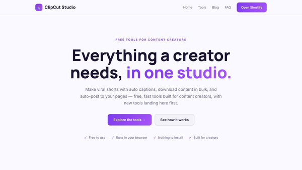 ClipCut Studio