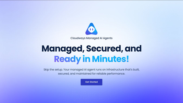 Cloudways Managed AI Agents