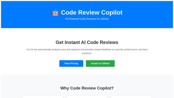 Code Review Copilot