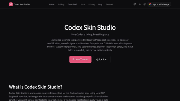 Codex Skin Studio