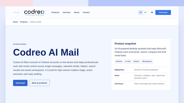 Codreo AI Mail
