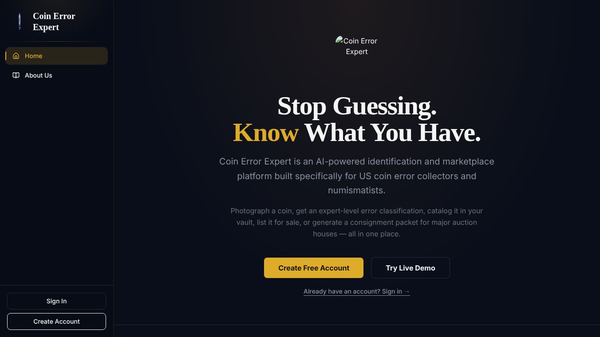 Coin Error Expert