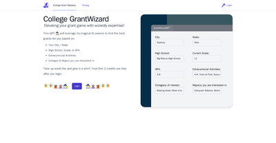 CollegeGrantWizard