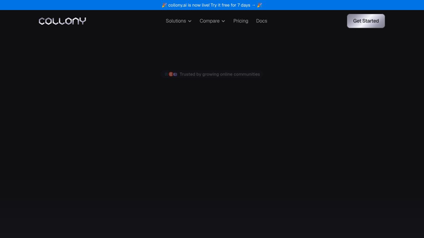 collony – AI Moderation for Communities