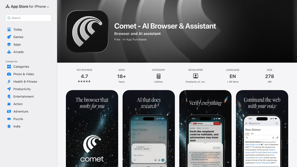 Comet for iOS