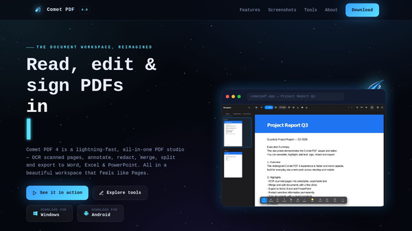 Comet PDF 4