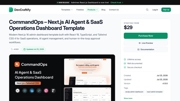 CommandOps – AI Agent & SaaS Operations