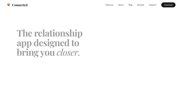 Connected - Couples App