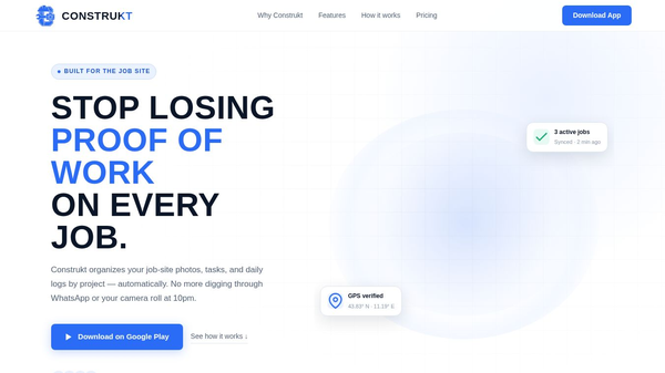 ConstruktApp