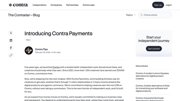 Contra Payments