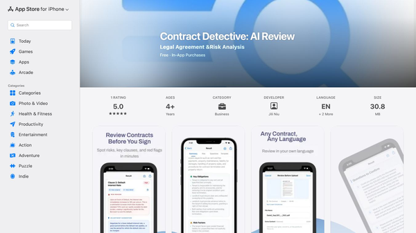 Contract Detective: AI review