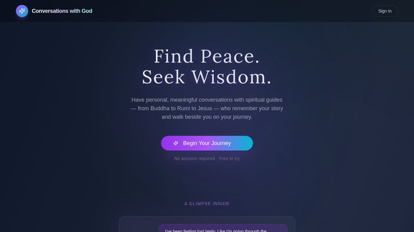 Conversations with God