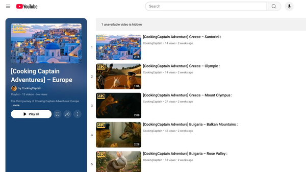 Cooking Captain Adventures – Europe Arc