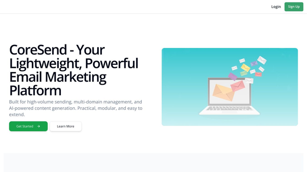 CoreSend: Smart Email Sender
