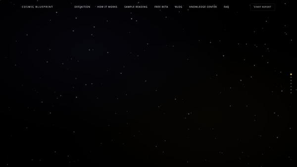 Cosmic Blueprint