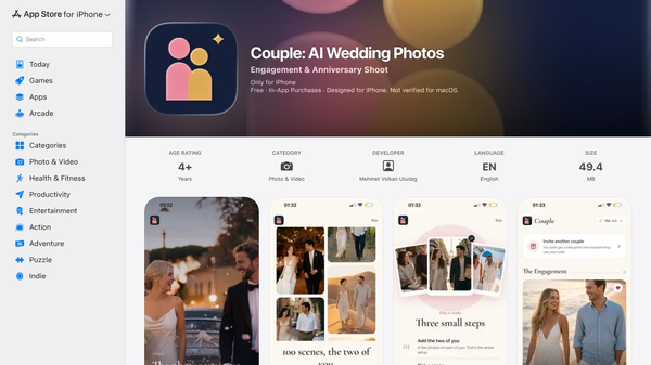 Couple: AI Wedding Photos