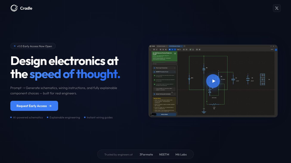 Cradle: AI for PCB Design