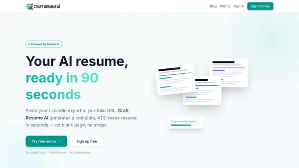 Craft Resume AI